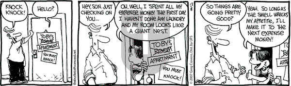 The Buckets on Friday January 4, 2008 Comic Strip