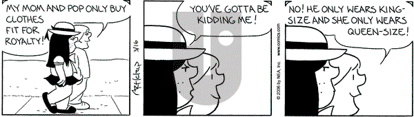 The Born Loser on Thursday March 16, 2006 Comic Strip