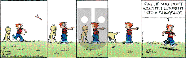 Red and Rover on Saturday April 15, 2017 Comic Strip