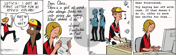 Lucky Cow on Wednesday August 9, 2006 Comic Strip