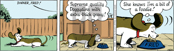 Fred Basset on Monday October 31, 2016 Comic Strip