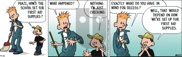 Frazz on Friday September 13, 2019 Comic Strip