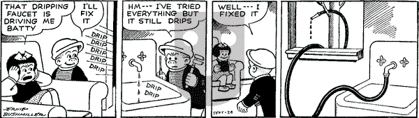 Nancy Classics on Wednesday September 28, 2016 Comic Strip