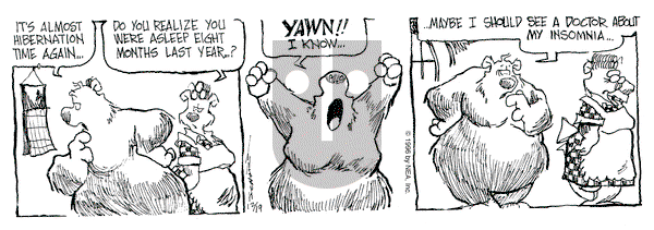 The Grizzwells on Thursday December 19, 1996 Comic Strip