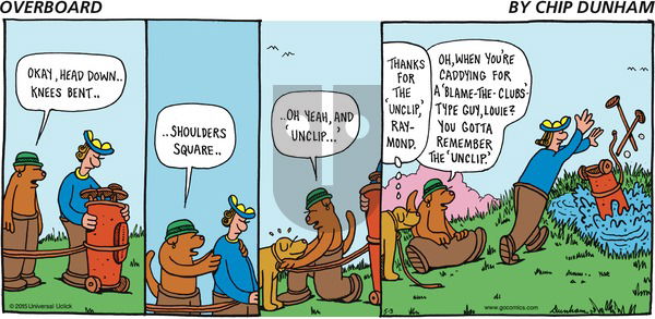 Overboard on Sunday May 3, 2015 Comic Strip