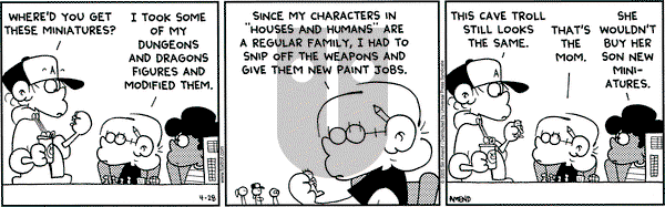 FoxTrot - Thursday April 28, 2005 Comic Strip