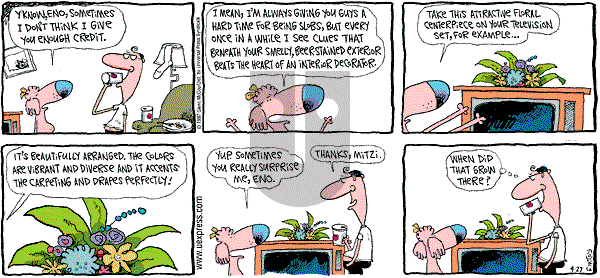 The Duplex on Sunday April 27, 1997 Comic Strip