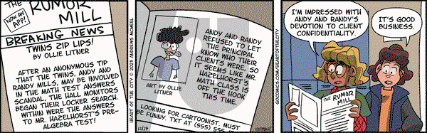 Heart of the City - Wednesday December 27, 2023 Comic Strip