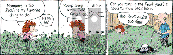 Cul de Sac on Friday May 8, 2009 Comic Strip