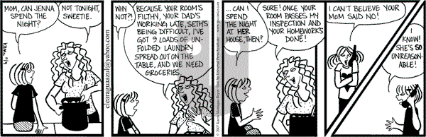 Clear Blue Water on Friday November 9, 2007 Comic Strip