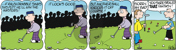 Drabble on Monday July 29, 2013 Comic Strip