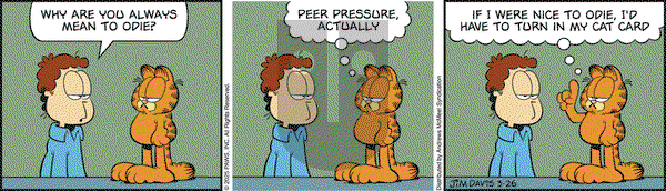 Garfield on Wednesday March 26, 2025 Comic Strip