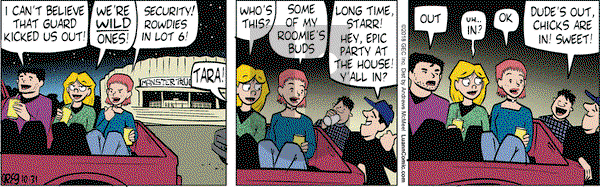 Luann on Wednesday October 31, 2018 Comic Strip