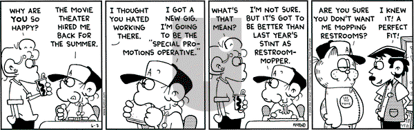 FoxTrot on Monday June 7, 2004 Comic Strip