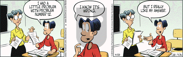 Baldo on Friday April 26, 2019 Comic Strip