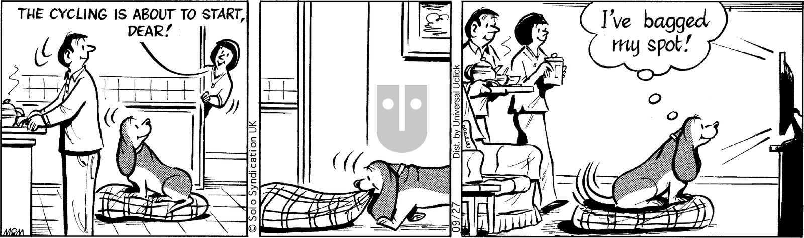 Fred Basset on Saturday September 27, 2014 Comic Strip