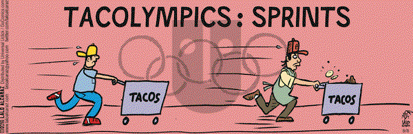 La Cucaracha on Monday August 8, 2016 Comic Strip