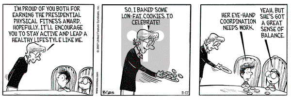 Grand Avenue on Saturday November 17, 2007 Comic Strip