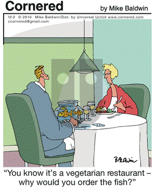 Cornered on Friday December 2, 2016 Comic Strip