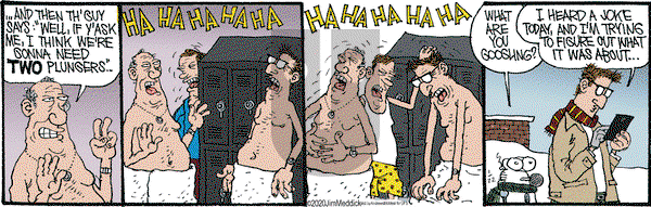 Monty on Wednesday January 22, 2020 Comic Strip