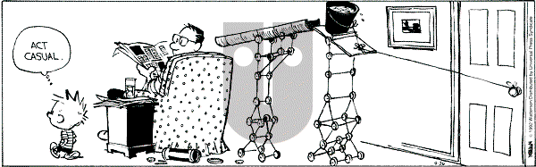 Calvin and Hobbes - Saturday September 26, 1992 Comic Strip