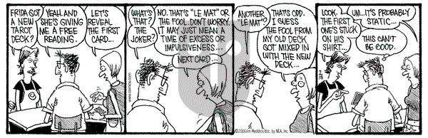 Monty on Tuesday July 18, 2006 Comic Strip