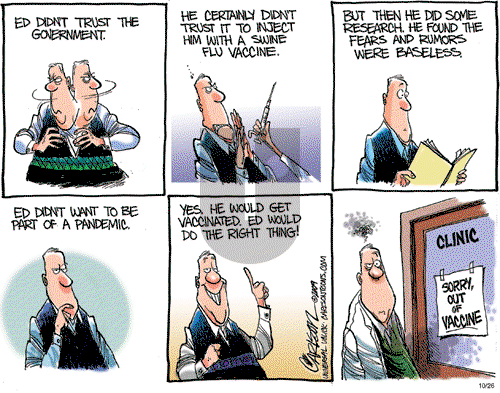 Stuart Carlson on Monday October 26, 2009 Comic Strip
