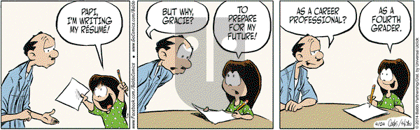 Baldo on Thursday April 24, 2014 Comic Strip