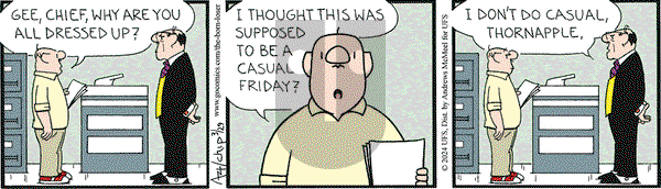 The Born Loser on Friday March 29, 2024 Comic Strip