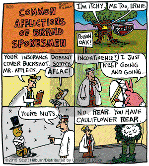 The Argyle Sweater on Tuesday September 29, 2015 Comic Strip
