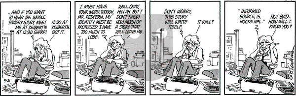 Doonesbury on Thursday September 21, 1978 Comic Strip