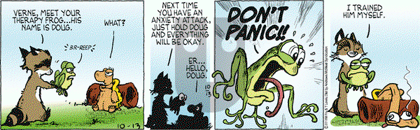 Over the Hedge on Saturday October 13, 2018 Comic Strip