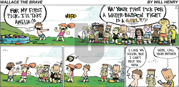 Wallace the Brave on Sunday May 20, 2018 Comic Strip