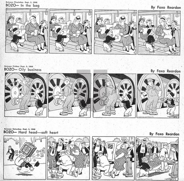 Bozo - Thursday November 30, 2023 Comic Strip