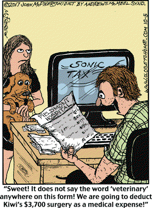 Close to Home on Thursday October 5, 2017 Comic Strip
