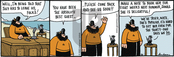 Overboard on Friday July 31, 2015 Comic Strip