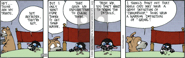 Get Fuzzy on Monday August 22, 2016 Comic Strip