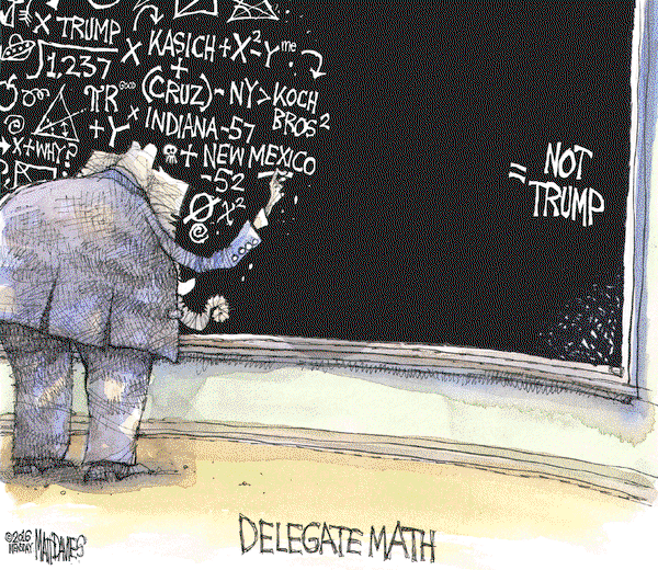 Matt Davies on Tuesday April 26, 2016 Comic Strip
