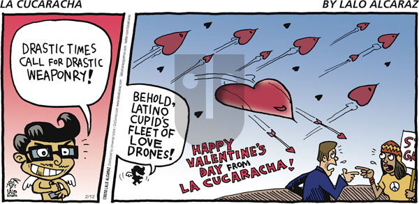 La Cucaracha on Sunday February 12, 2012 Comic Strip