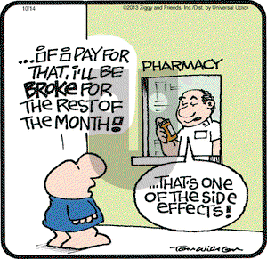 Ziggy on Monday October 14, 2013 Comic Strip
