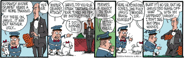 Monty on Monday June 29, 2009 Comic Strip