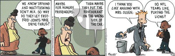 Frazz on Wednesday April 22, 2009 Comic Strip
