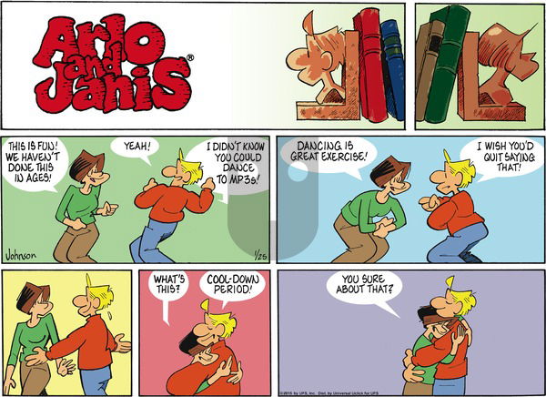 Arlo and Janis on Sunday January 25, 2015 Comic Strip
