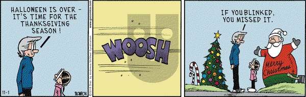 Grand Avenue on Thursday November 1, 2018 Comic Strip