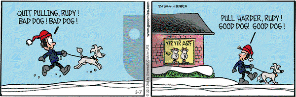 Grand Avenue on Saturday February 7, 2015 Comic Strip
