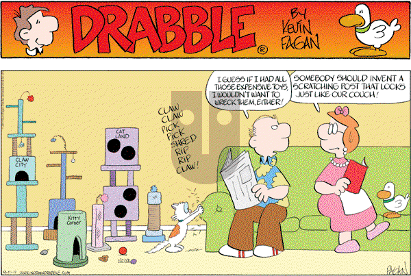Drabble on Sunday September 11, 2011 Comic Strip