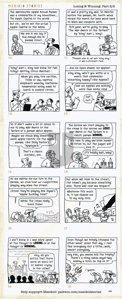 Mexikid Stories on Friday June 23, 2023 Comic Strip