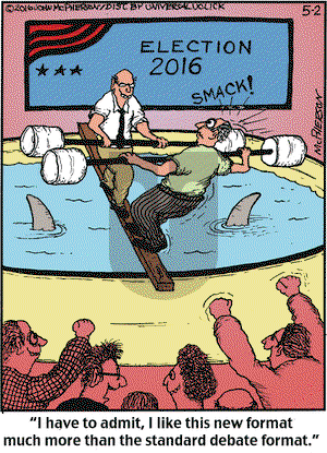 Close to Home on Monday May 2, 2016 Comic Strip