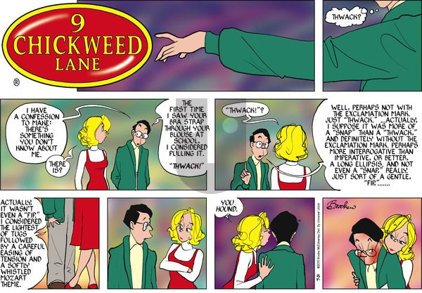 9 Chickweed Lane on Sunday July 31, 2016 Comic Strip
