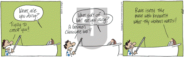 The Knight Life - Tuesday January 28, 2014 Comic Strip